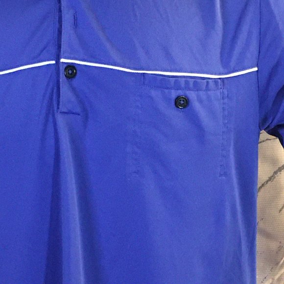 Adidas Men's Polo Shirt with Pocket - Picture 3 of 5